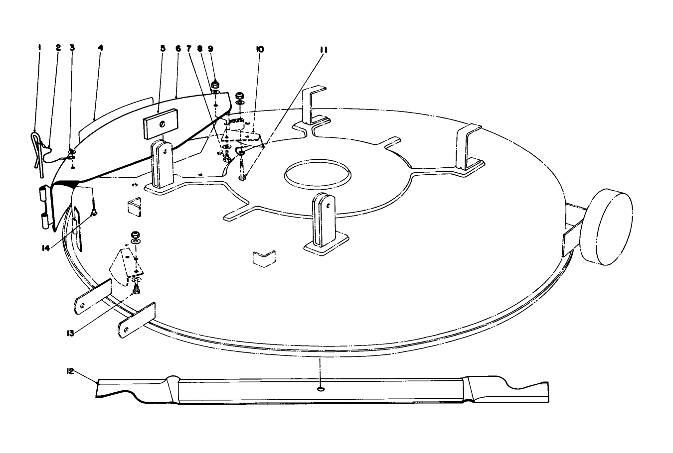 Mulcher Kit Model 59155 (optional)