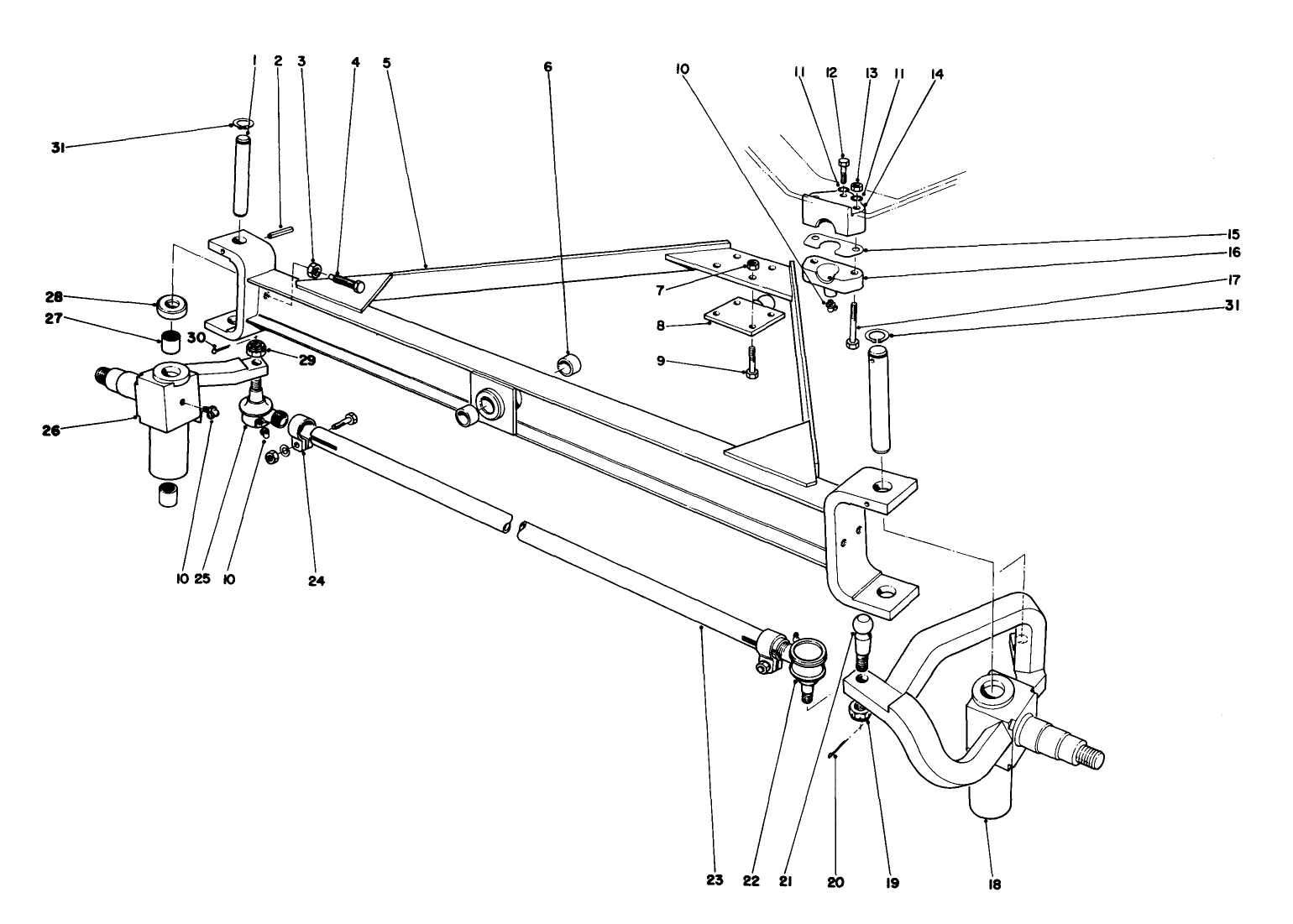Front Axle Assembly