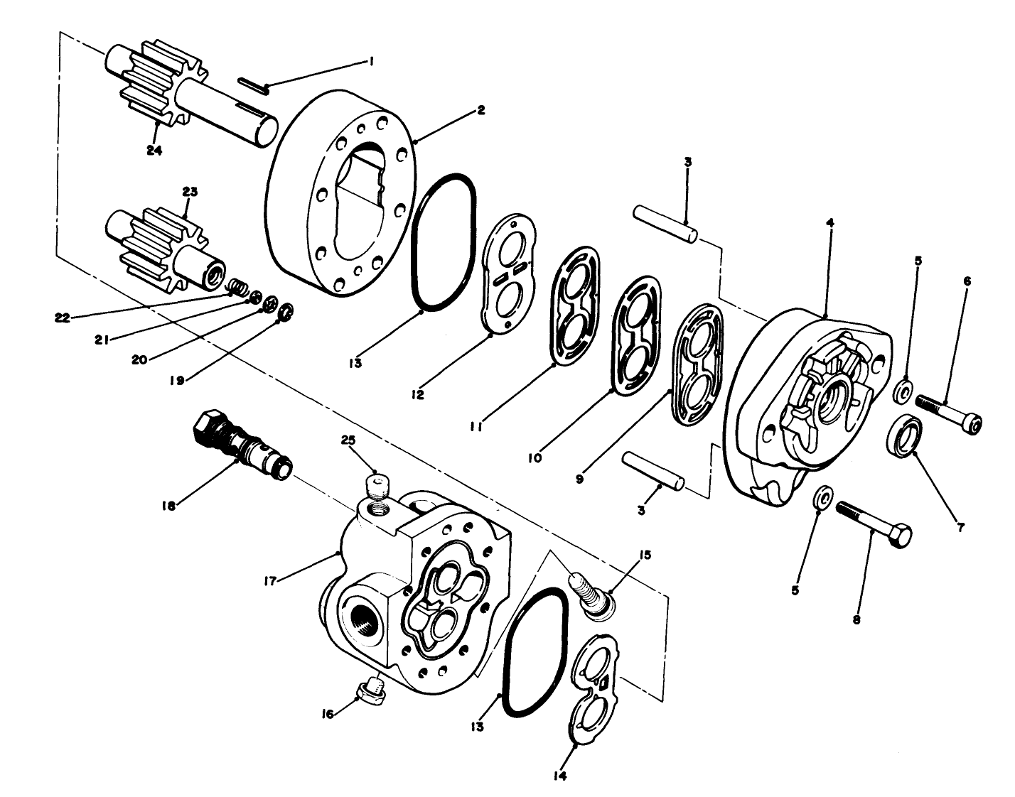 Hydraulic Pump Assembly No. 23-8420