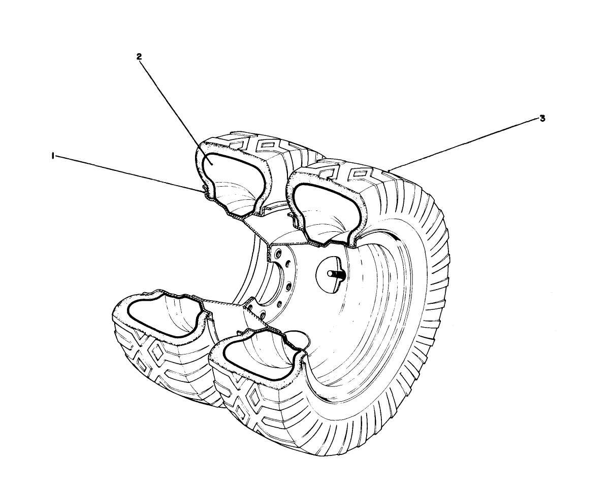 Rear Tires & Wheels 7.50 X 16 Field Installed Kit No. 70230