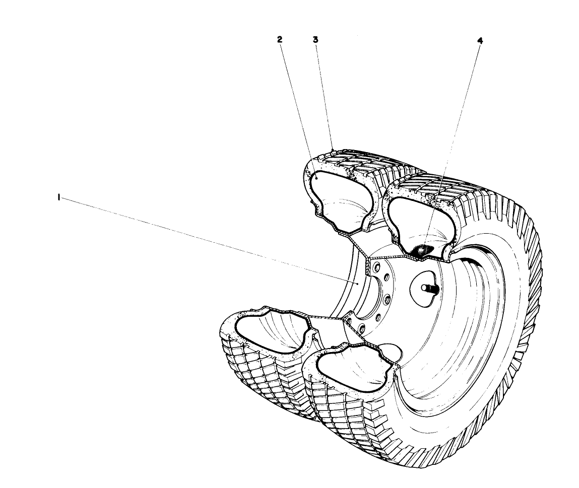 Rear Tires & Wheels 8.00 X 16 Field Installed Kit No. 70200