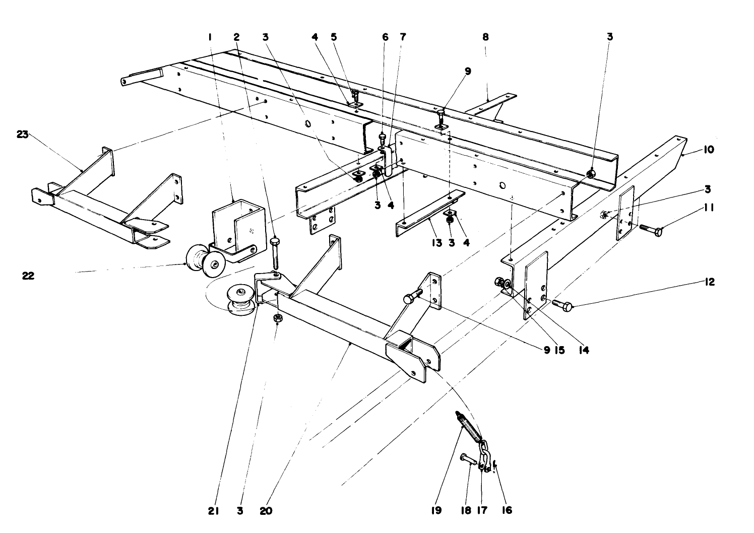Main Frame Assembly-Front