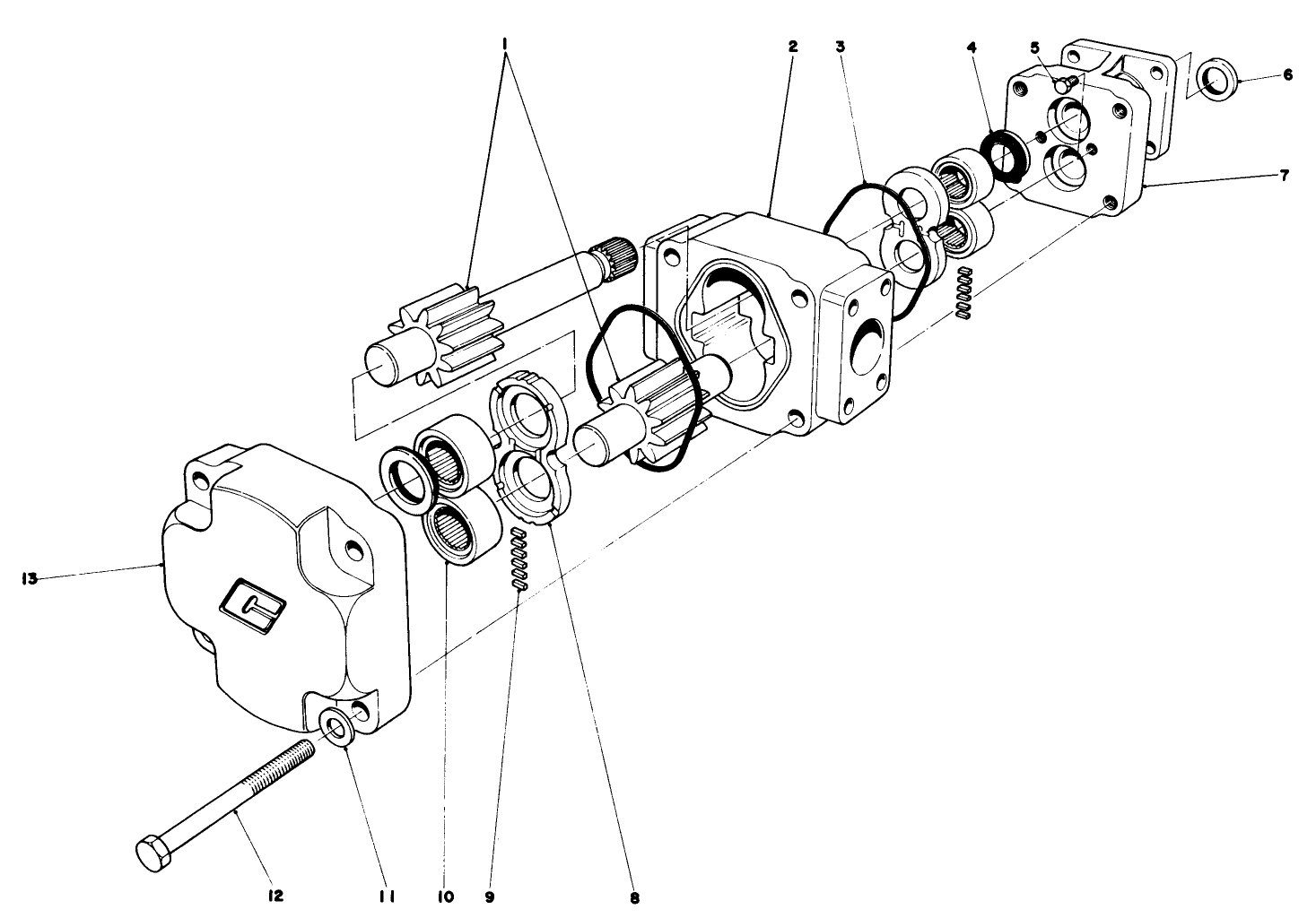 Hydraulic Pump No. 36-9840