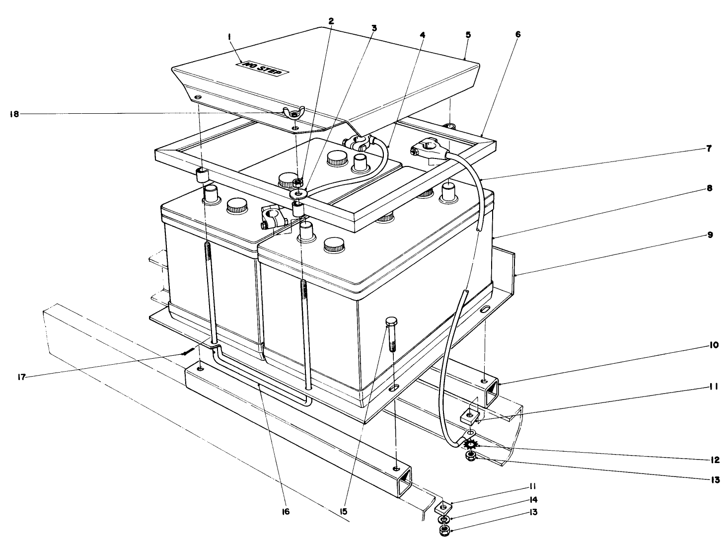 Battery And Base Assembly