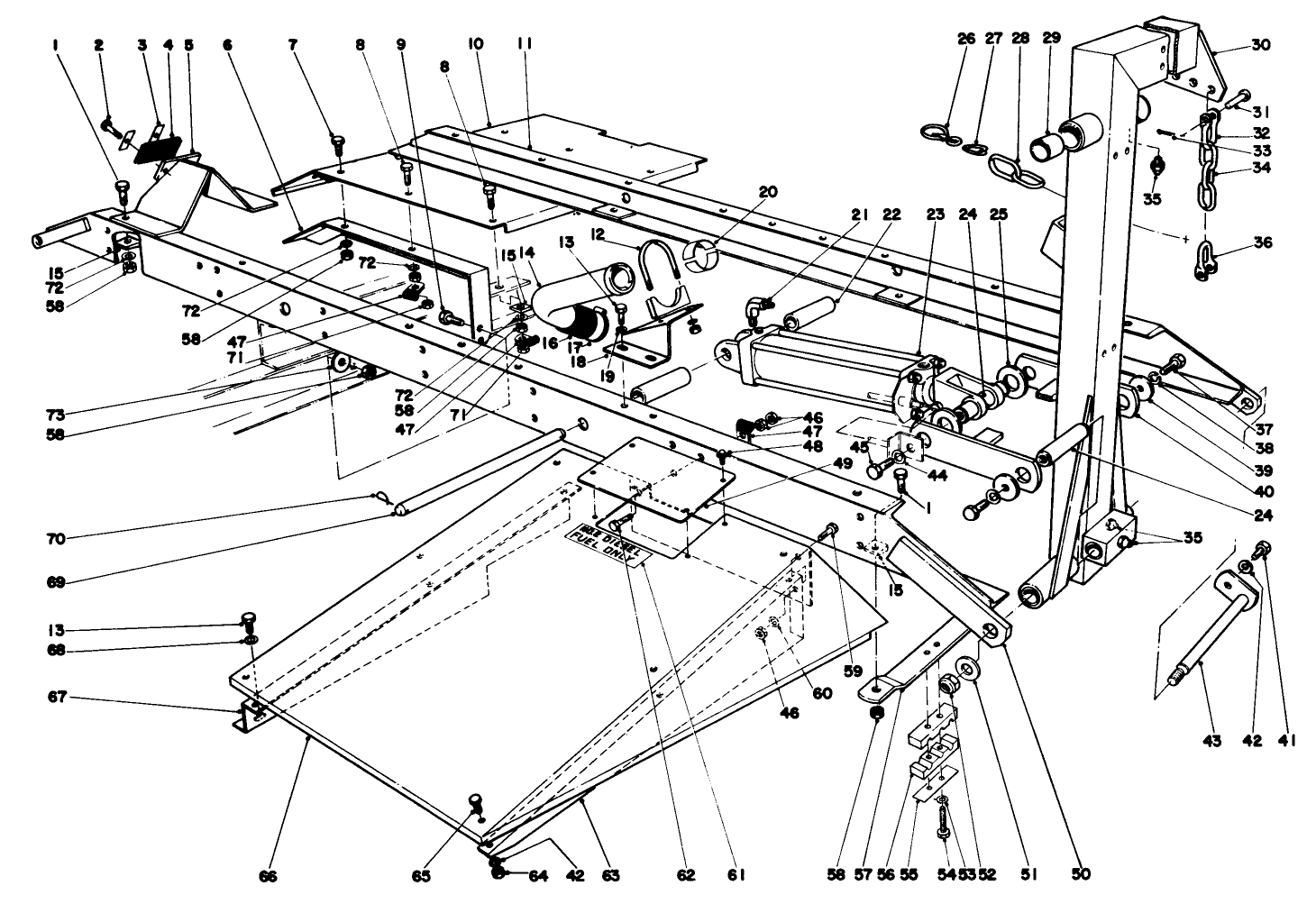 Main Frame Assembly-Front