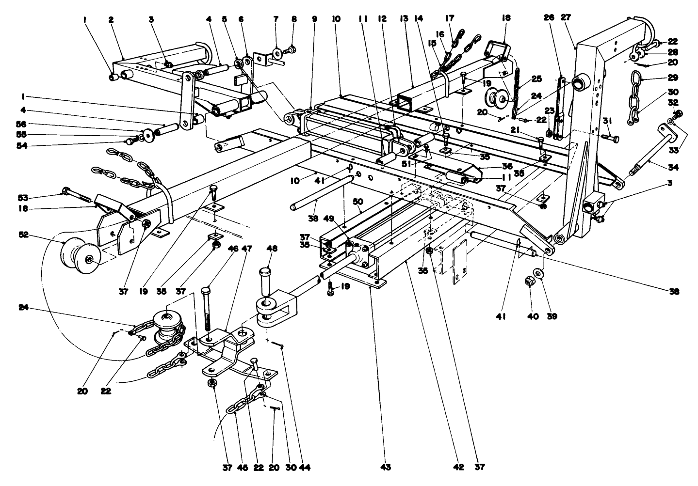 Main Frame Assembly-Rear