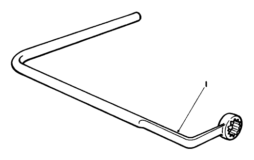 Reel Adjusting Wrench No. 42-3330