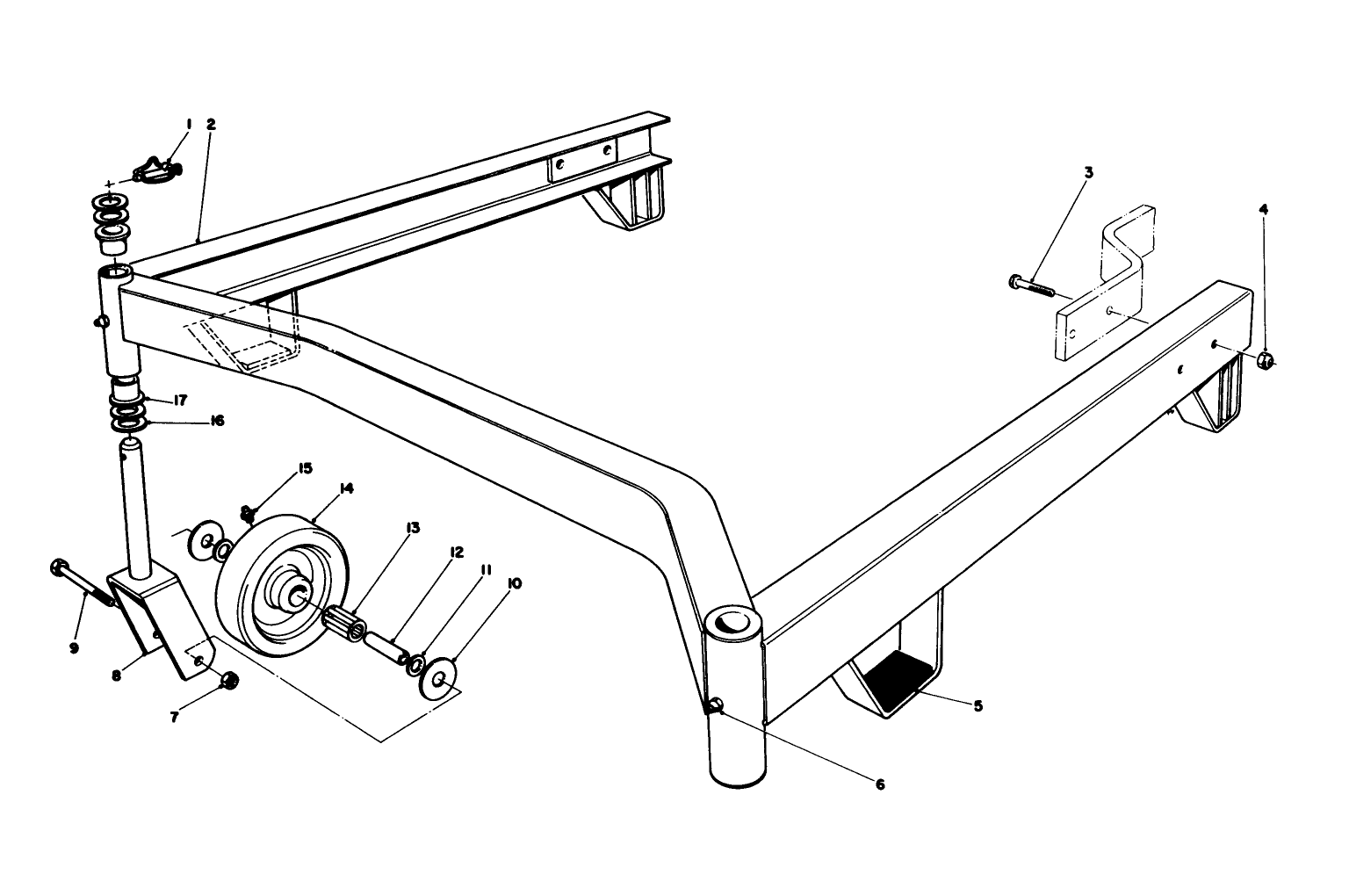 Cutting Unit Suspension Assembly
