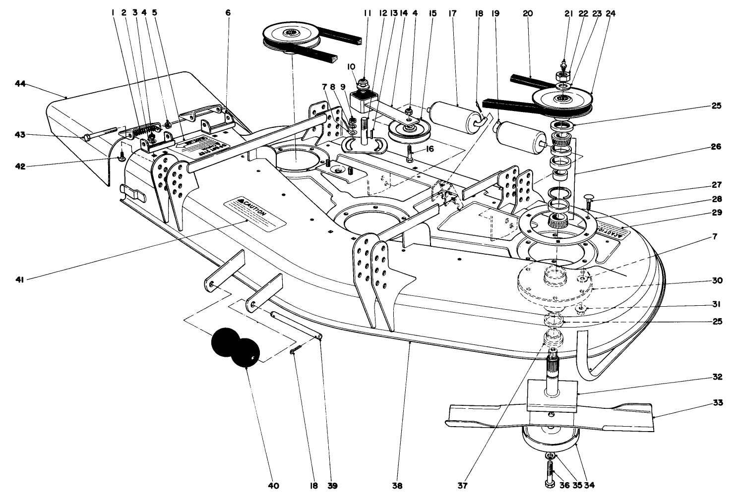 Cutting Unit Model No. 30555