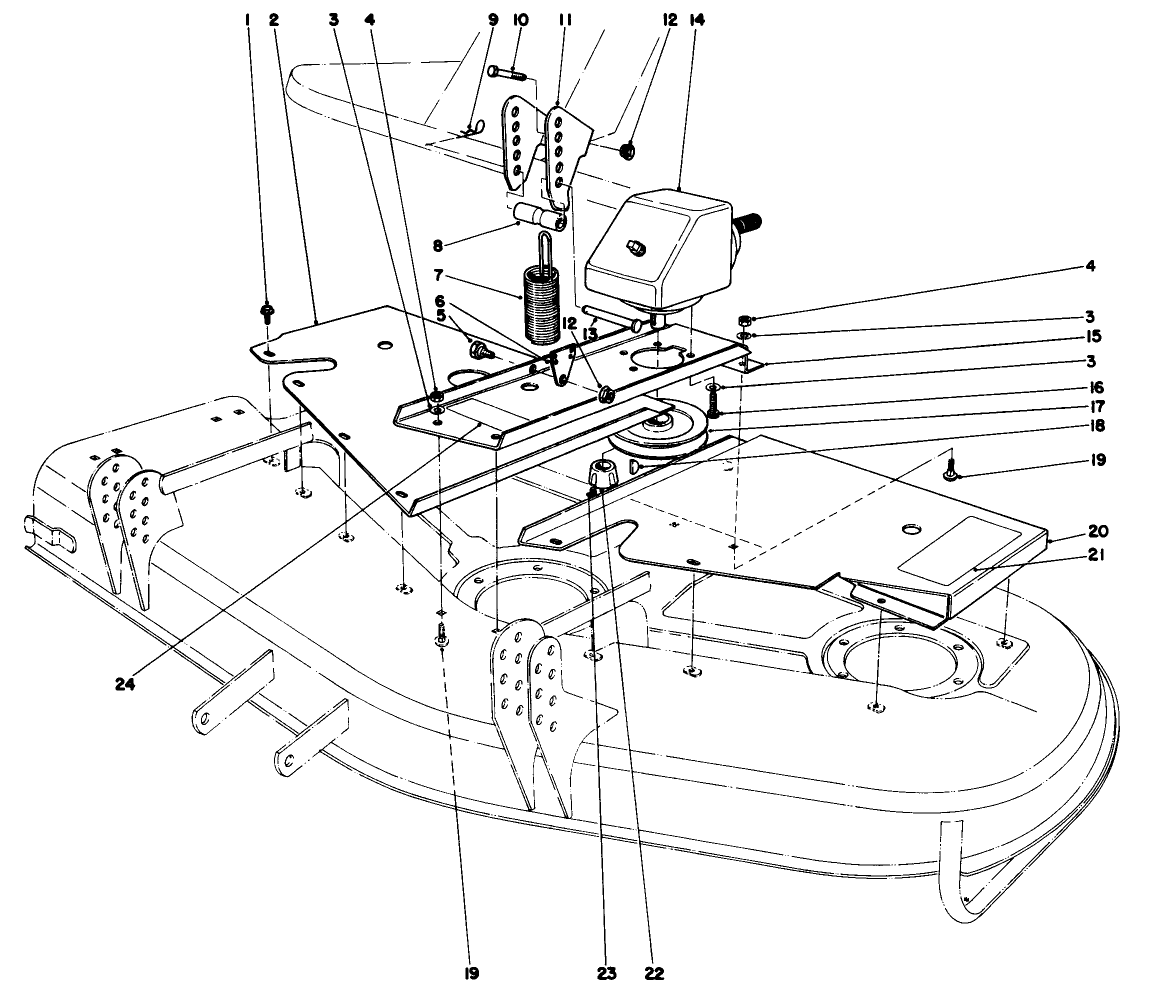 Cutting Unit Model No. 30555 (continued)