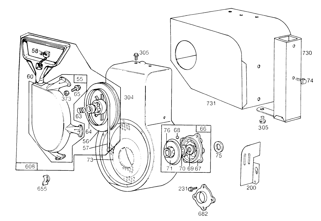 Engine Briggs & Stratton Model No. 190406-2999-01 (continued)