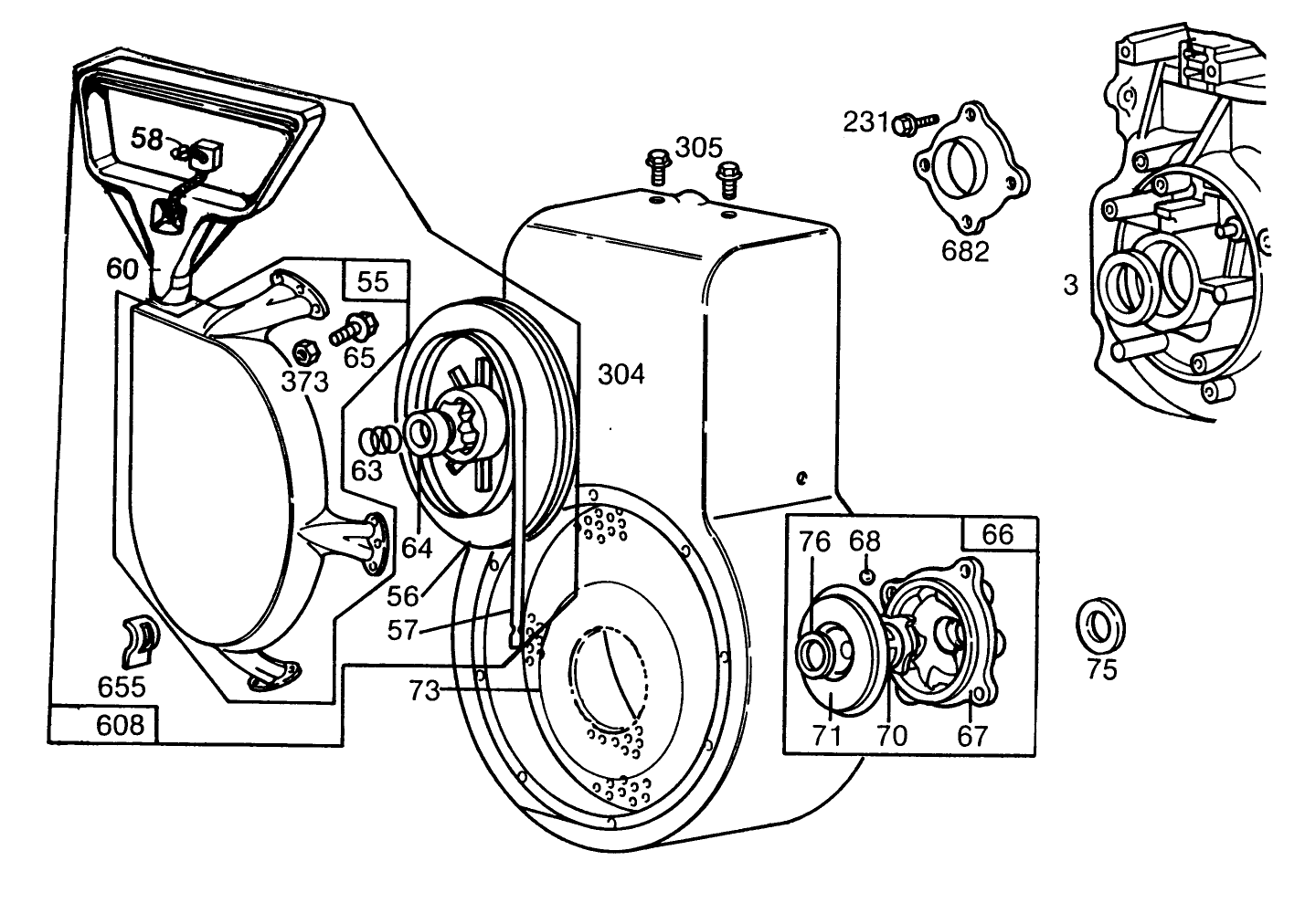Engine & Stratton Model No. 252416-0719-01 (continued)