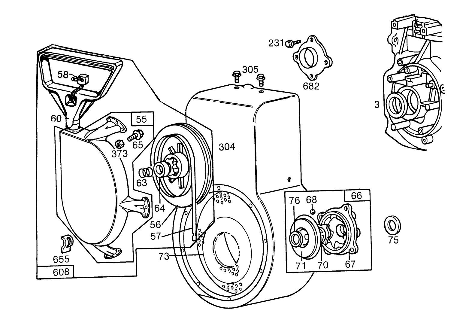 Engine Briggs & Stratton Model No. 252416-0677-01 (continued)