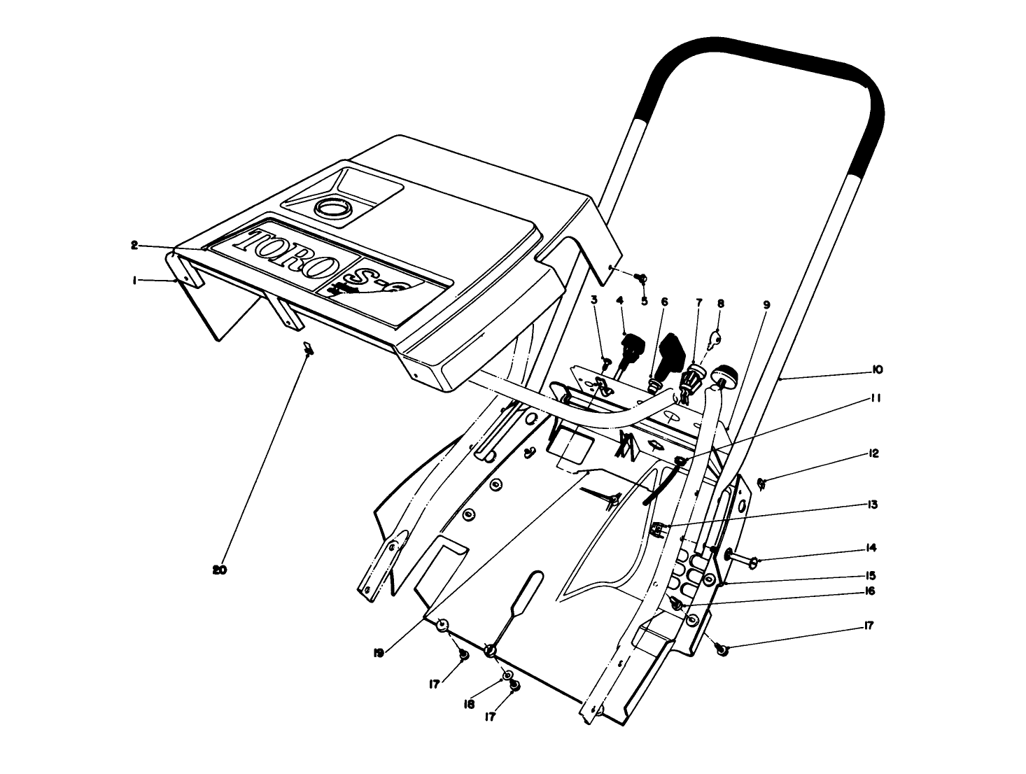 Shroud & Handle Assembly