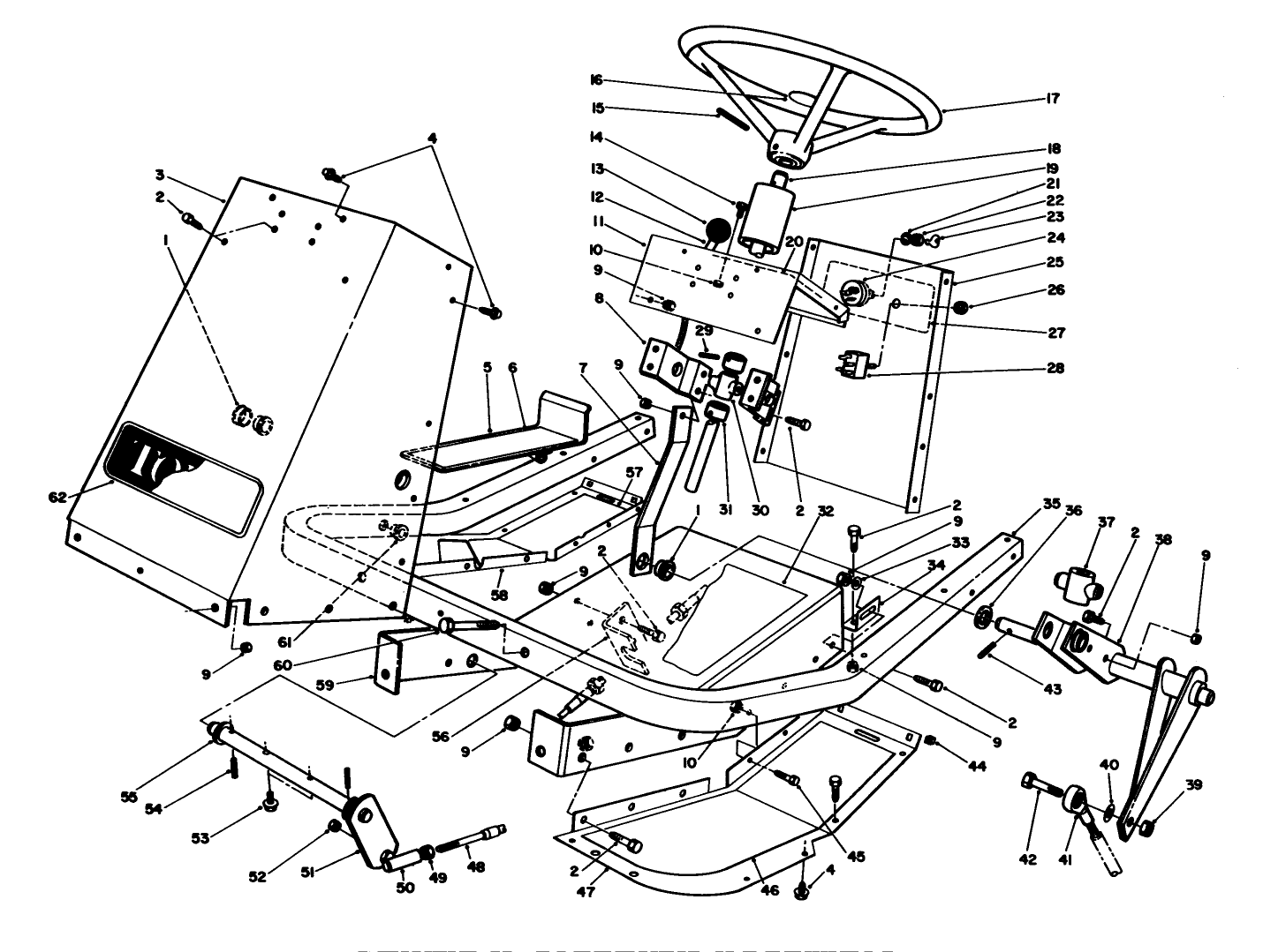 Frame & Steering Assembly