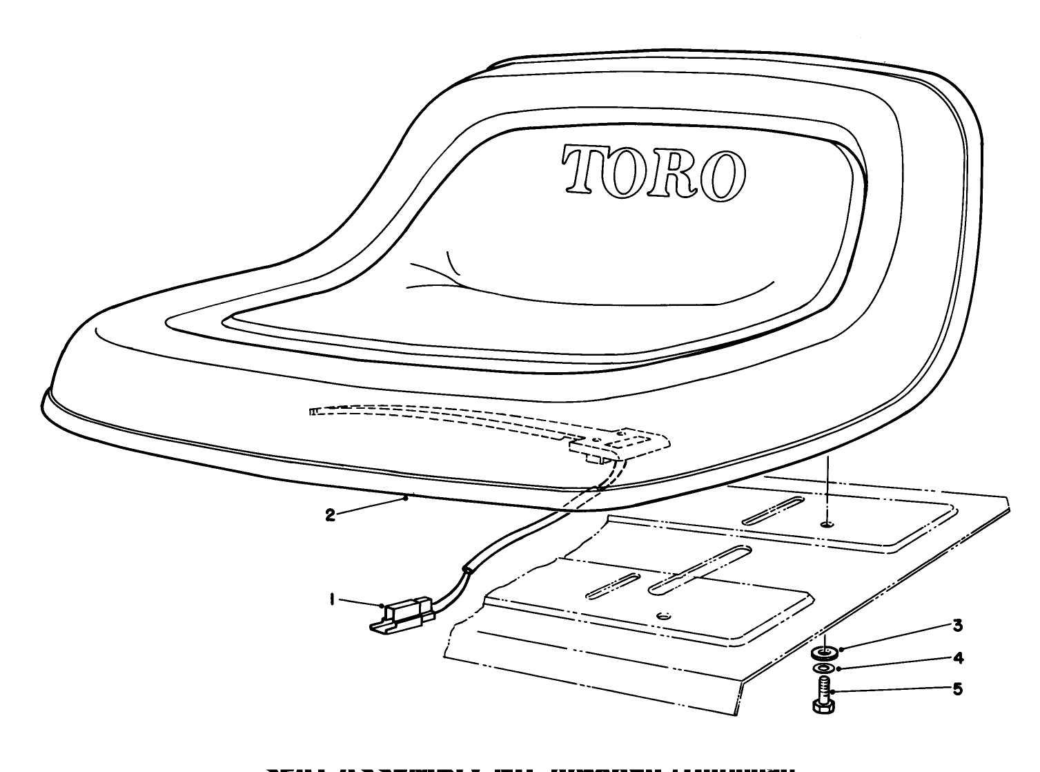 Seat Assembly No. 55-8690 (optional)