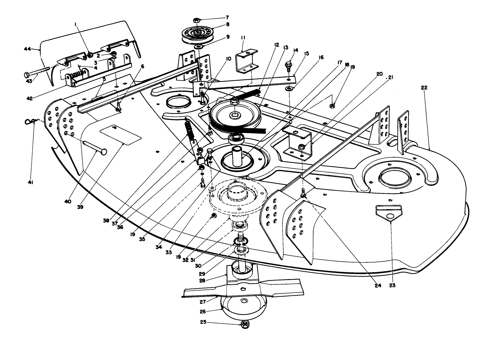 Cutting Unit Model No. 30544
