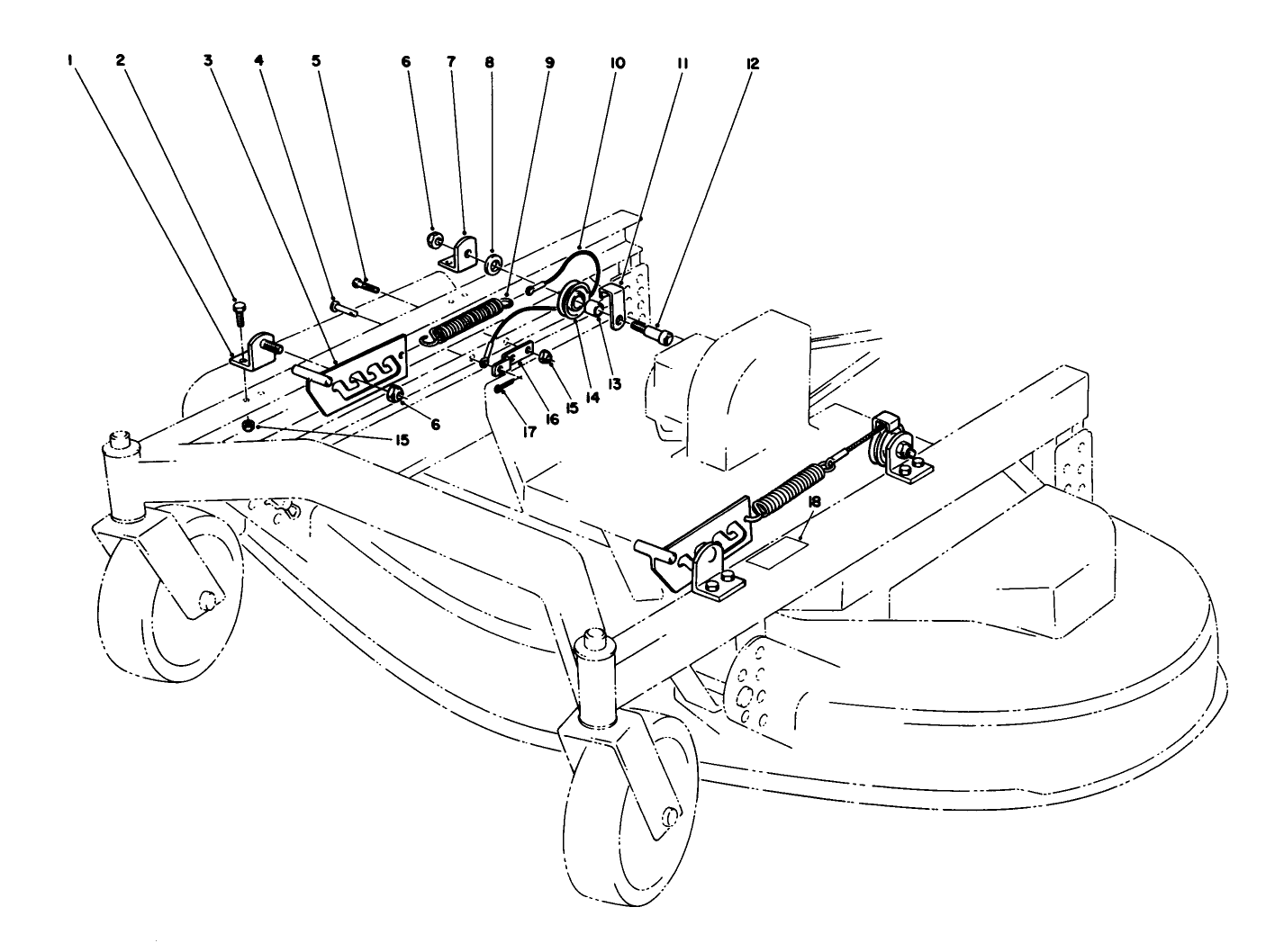 Flotation Kit Model No. 30759 (optional) (for Cutting Units Model No. 30544 & 30753 )