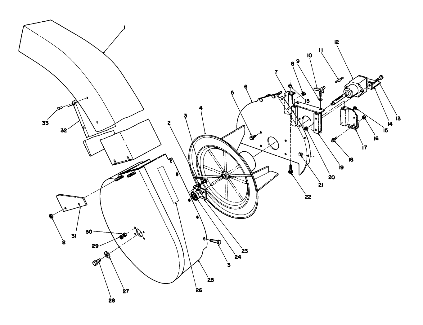 Grass Collection System Model No. 30751 (optional)