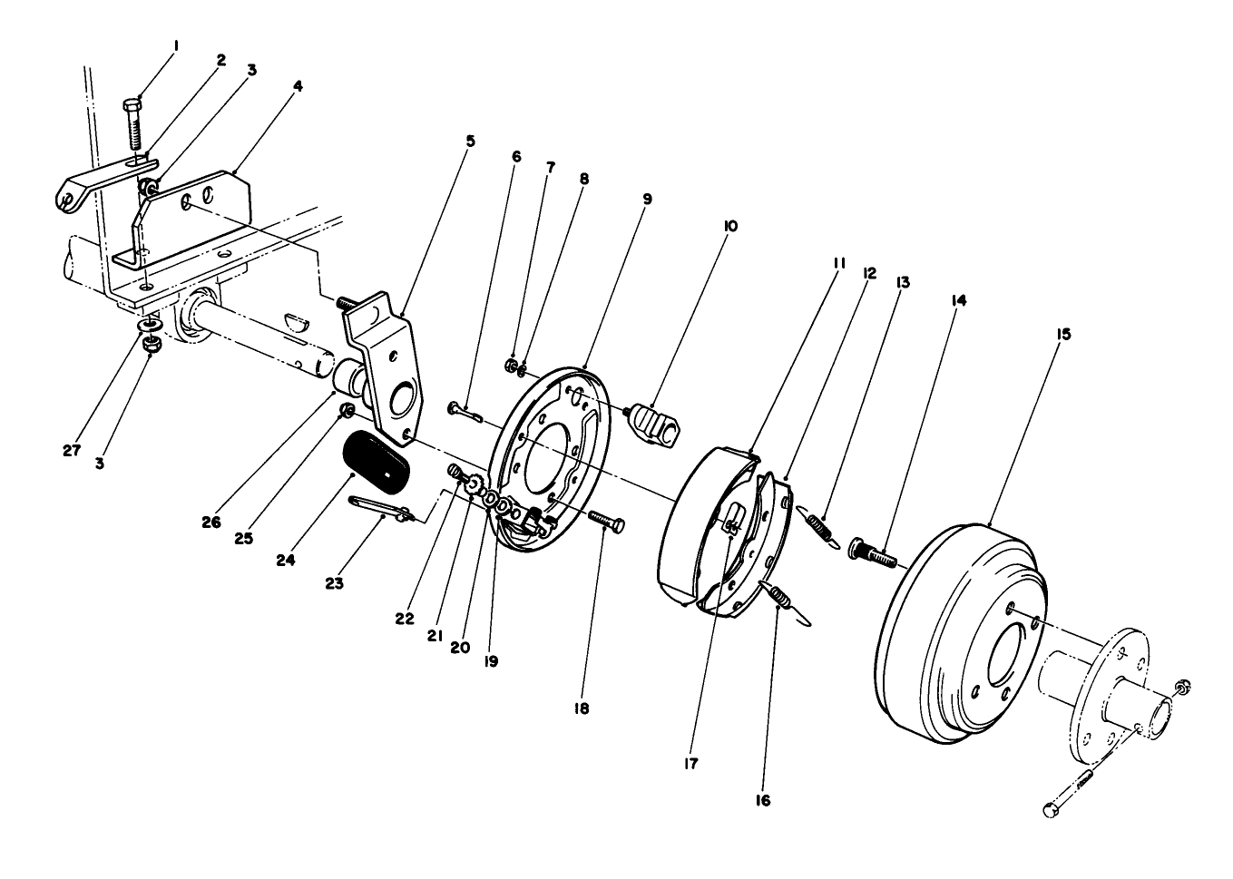 Brake Kit Model No. 30758 (optional)