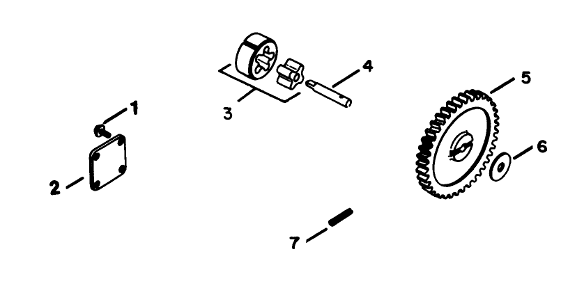 Oil Pump-Engine Kohler Model No. Kt17qs Type No. 24324 (continued)