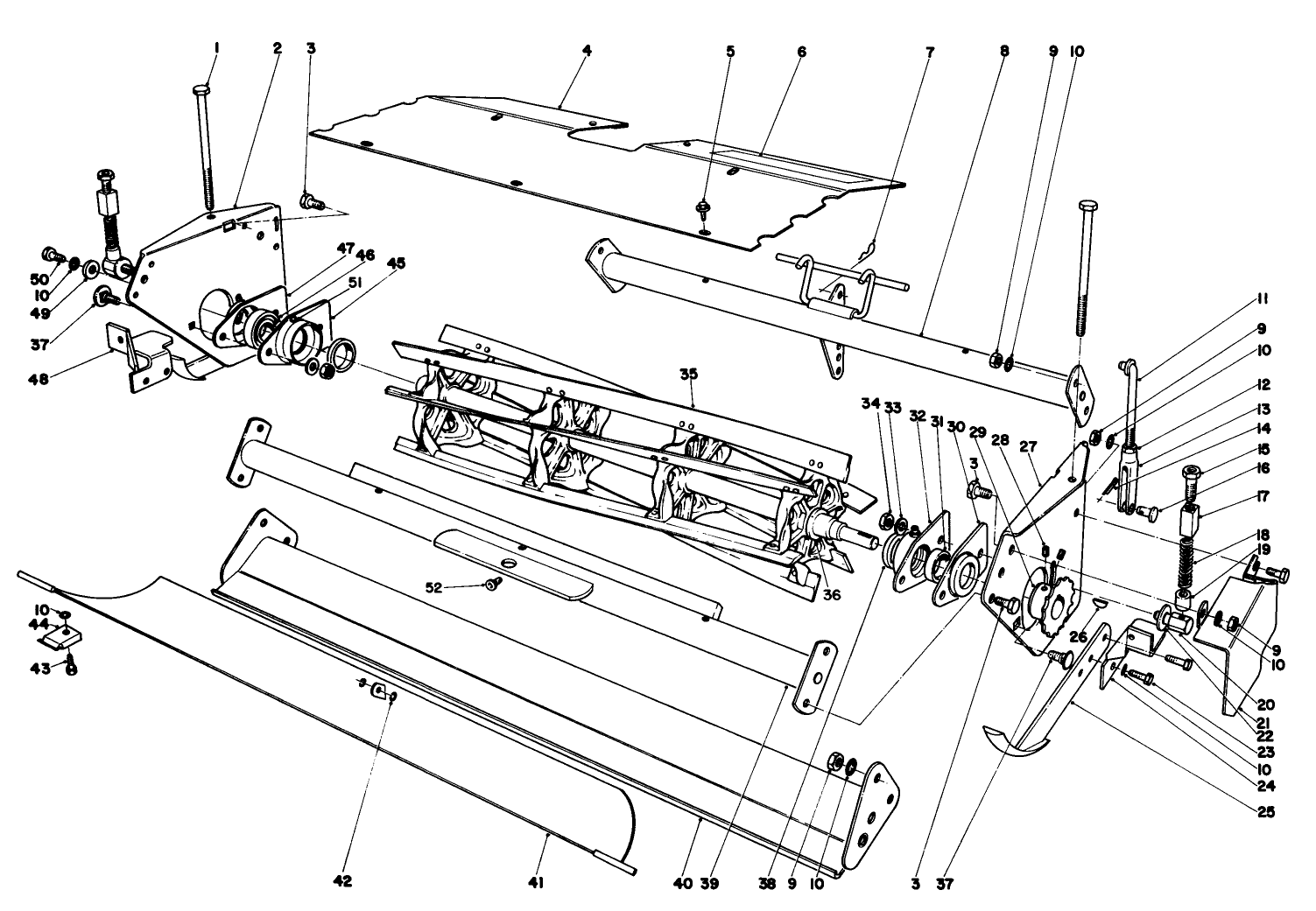 Rear Cutting Unit Assembly