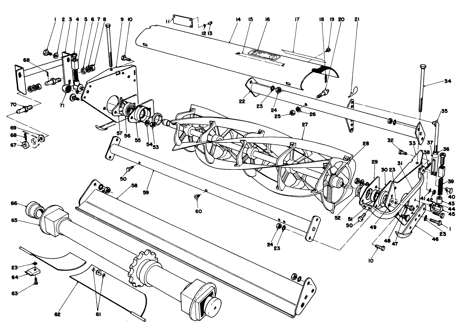Front Cutting Unit Assembly
