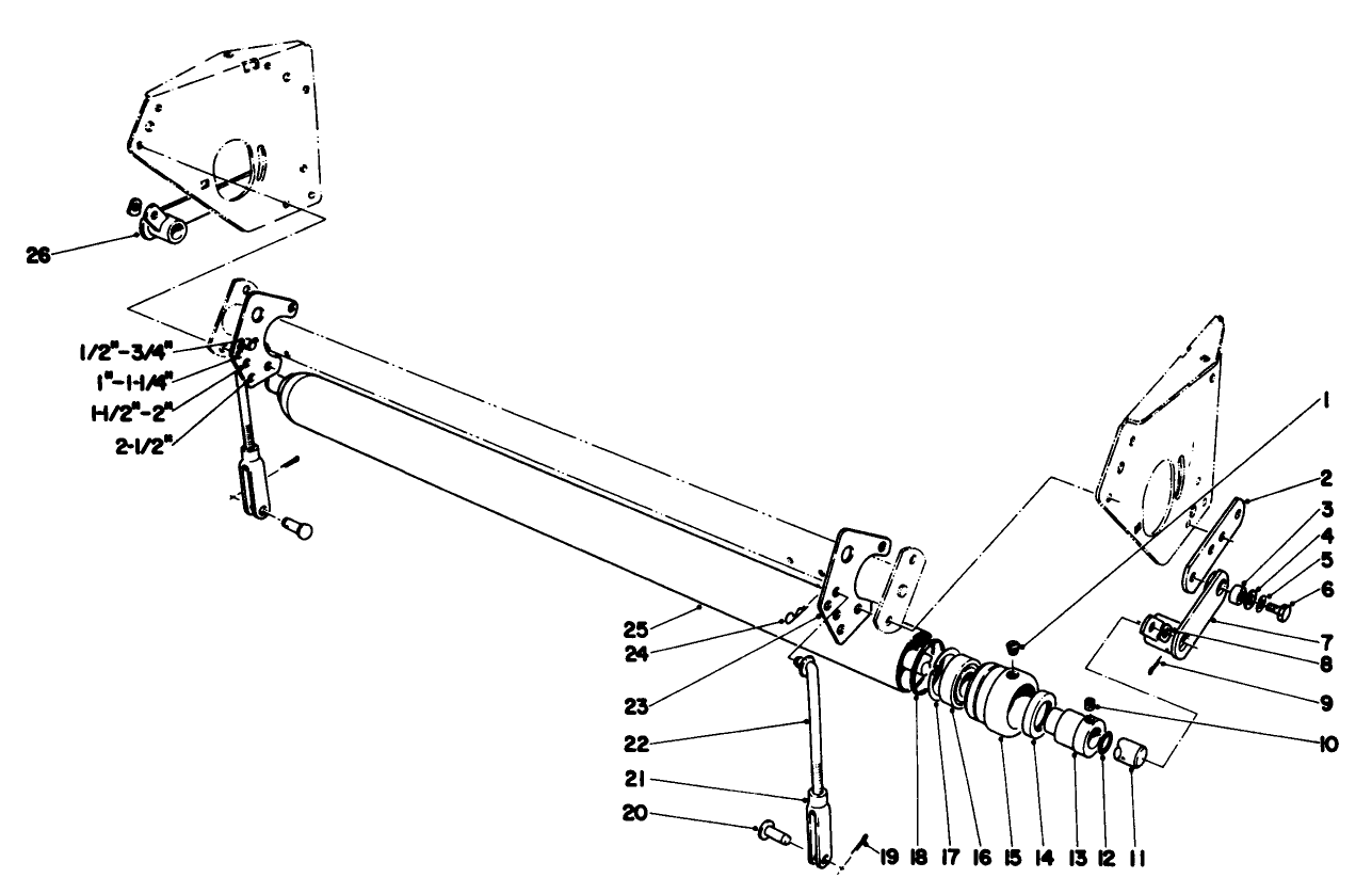 Anti-Scalp Roller Kit (optional) Part No. 4-7379