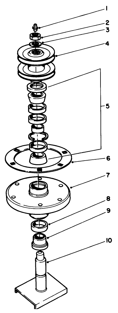 Drive Spindle Nos. 54-7780, 54-7781 Models 30136, 30152