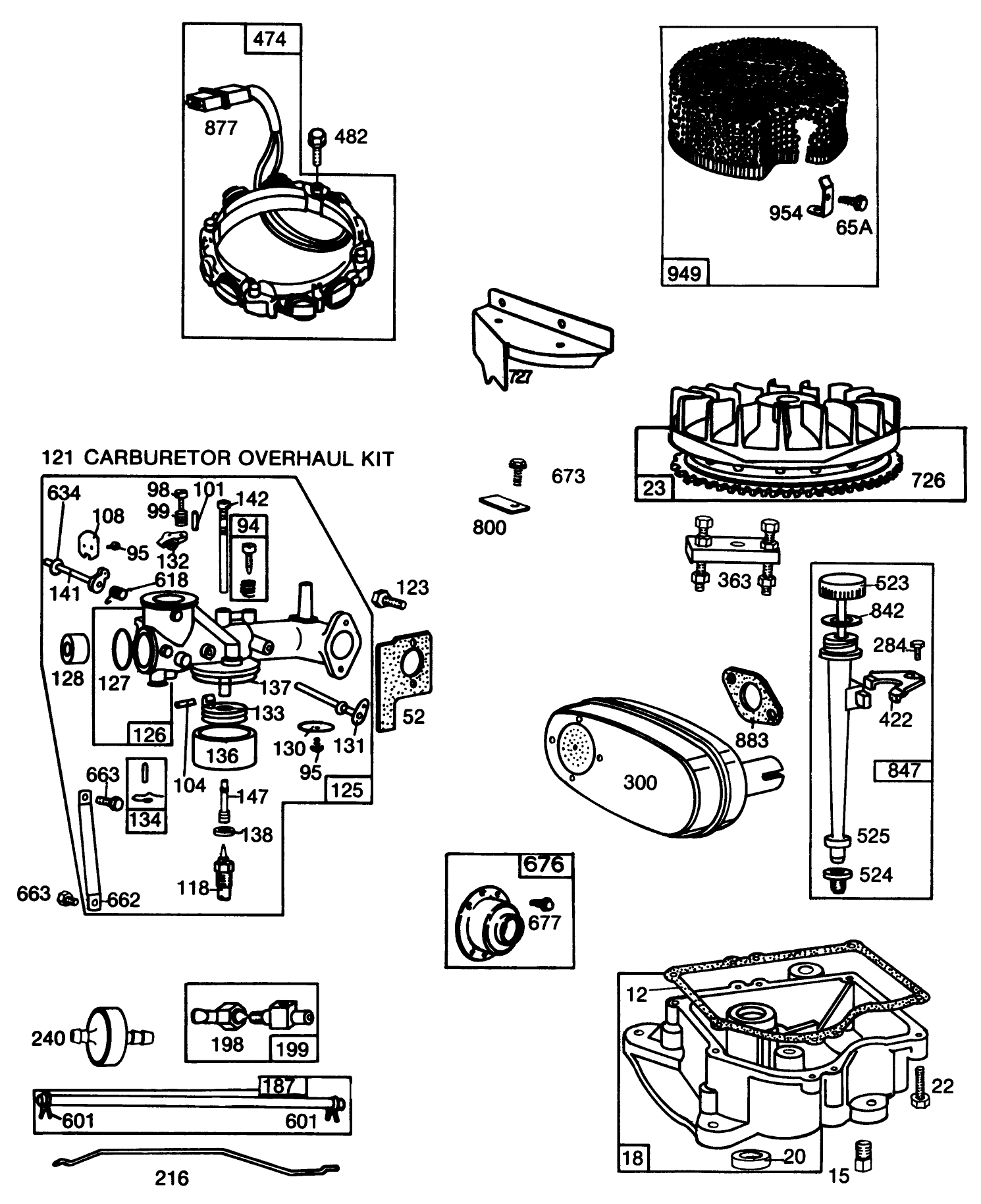 Briggs & Stratton Model No. 253706-0180-01 (continued)