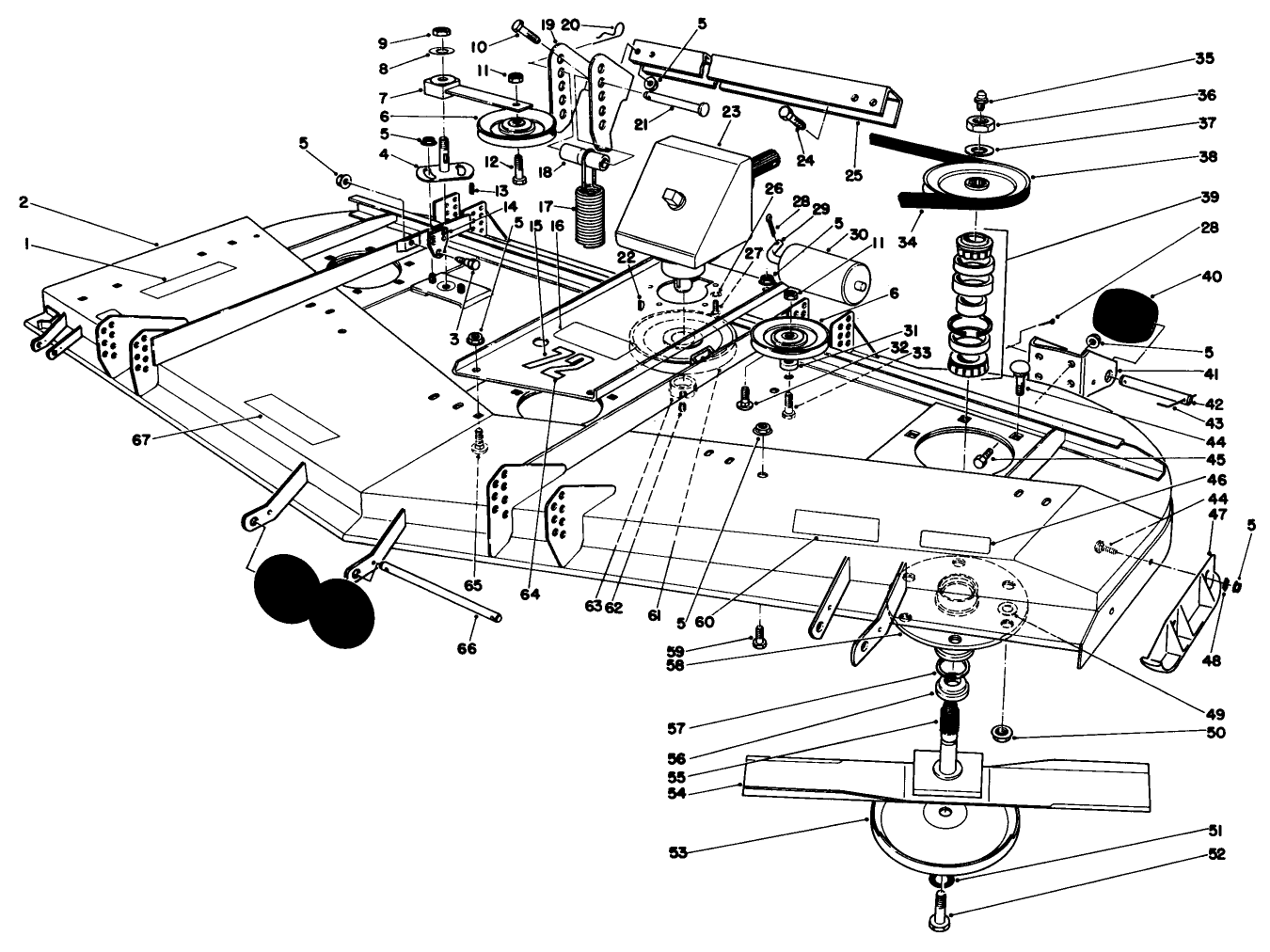 Cutter Deck Assembly