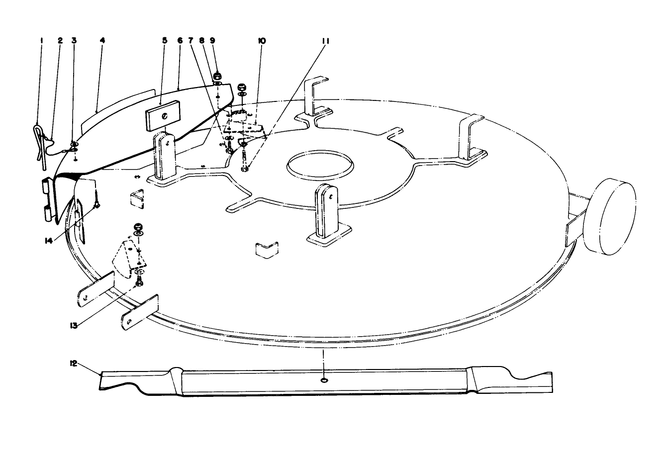 Mulcher Kit Model 59155 (optional)