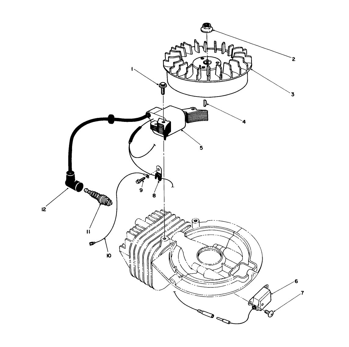 Flywheel & Magneto Assembly