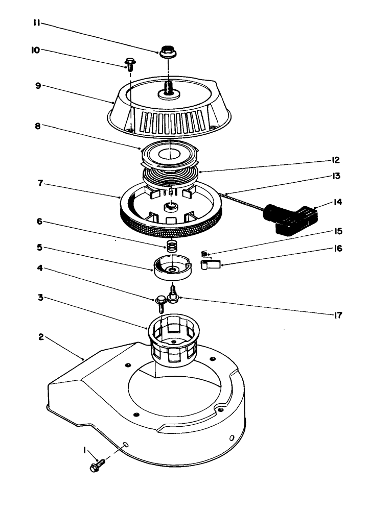 Recoil Starter Assembly