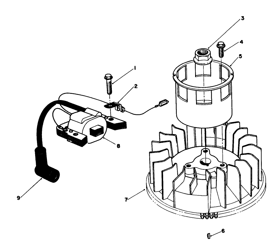 MAGNETO & FLYWHEEL ASSEMBLY