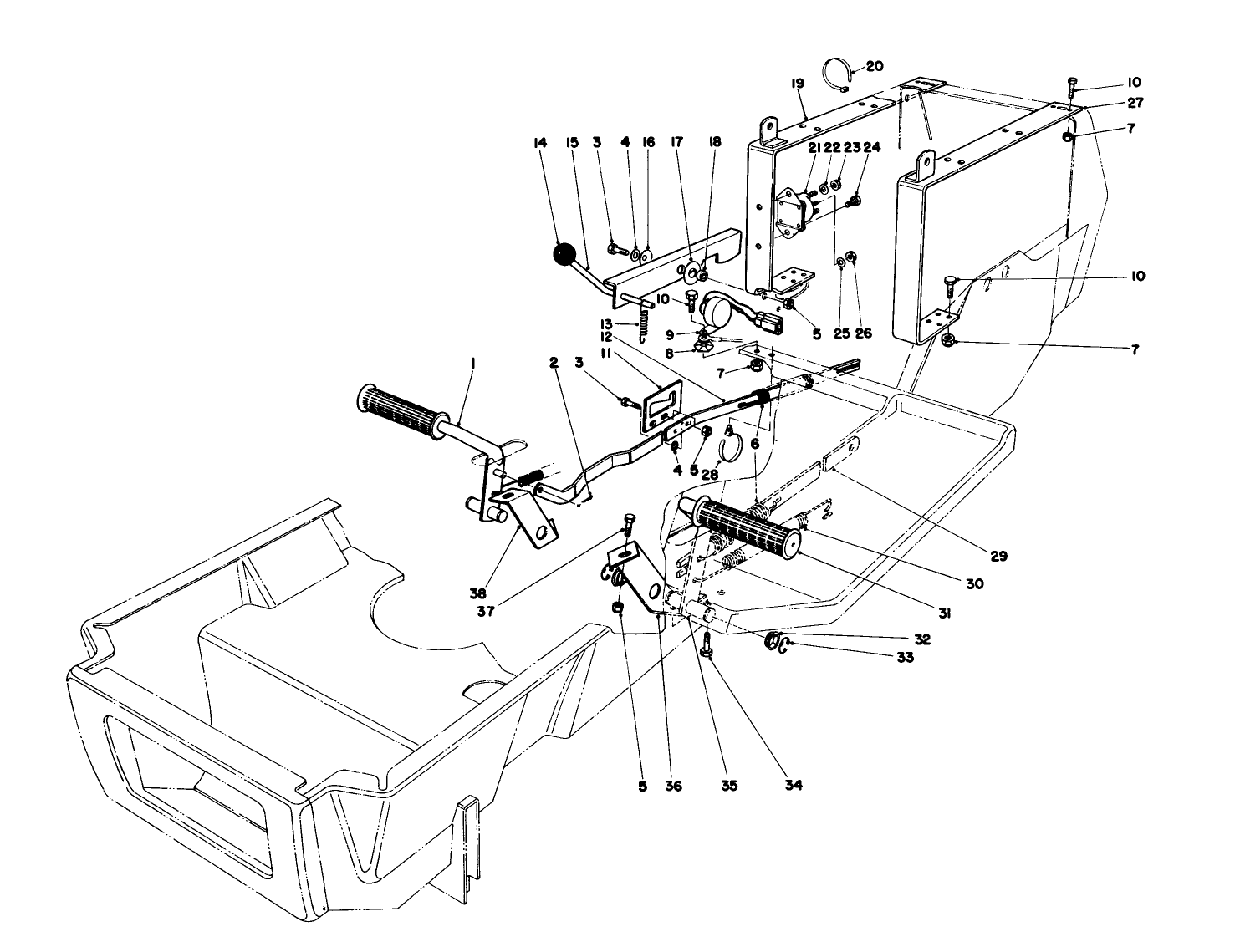 Brake & Clutch Pedal Assembly