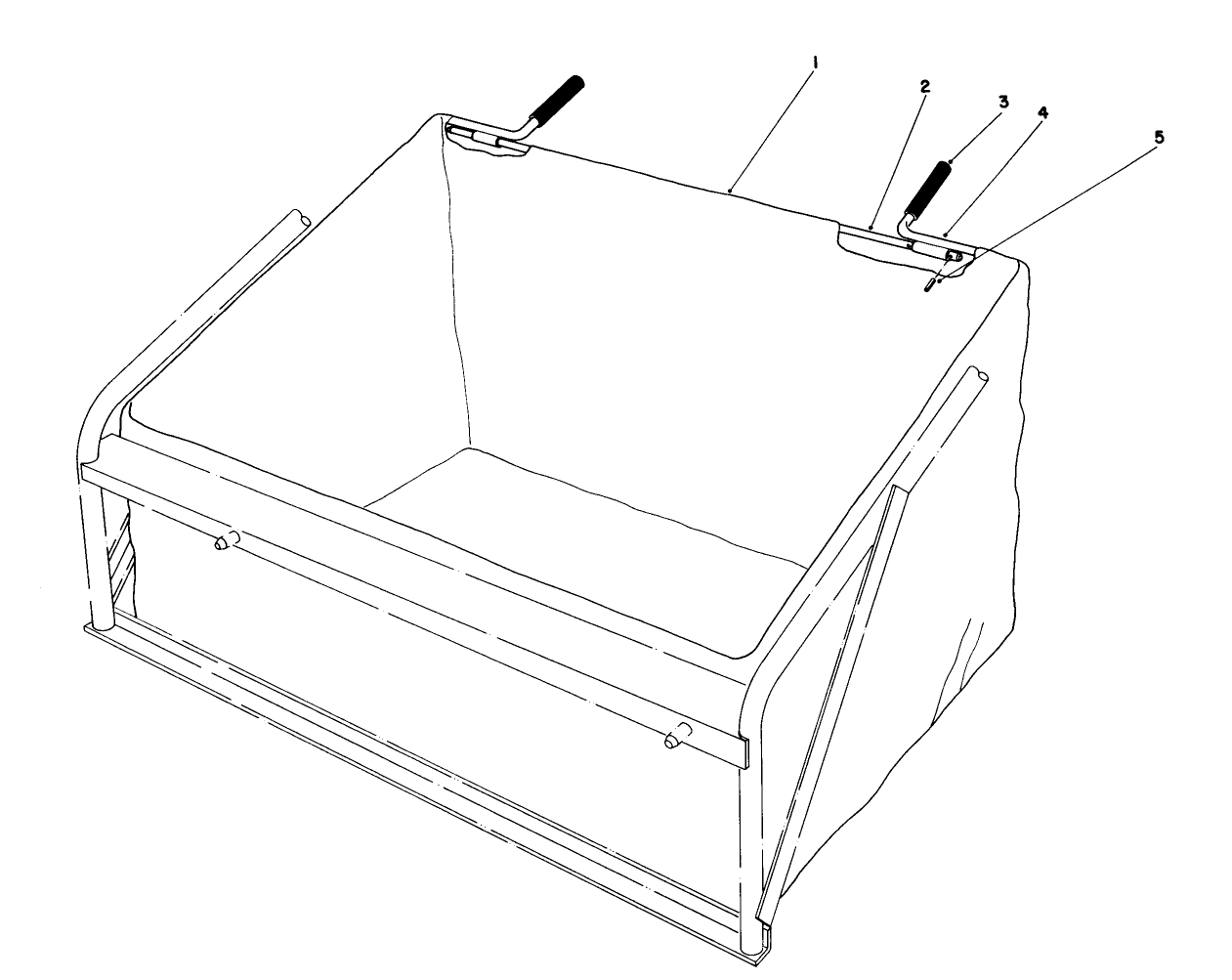Leaf Bag Model 59123 (for Use On Twin Bagger Grass Catcher)(optional)