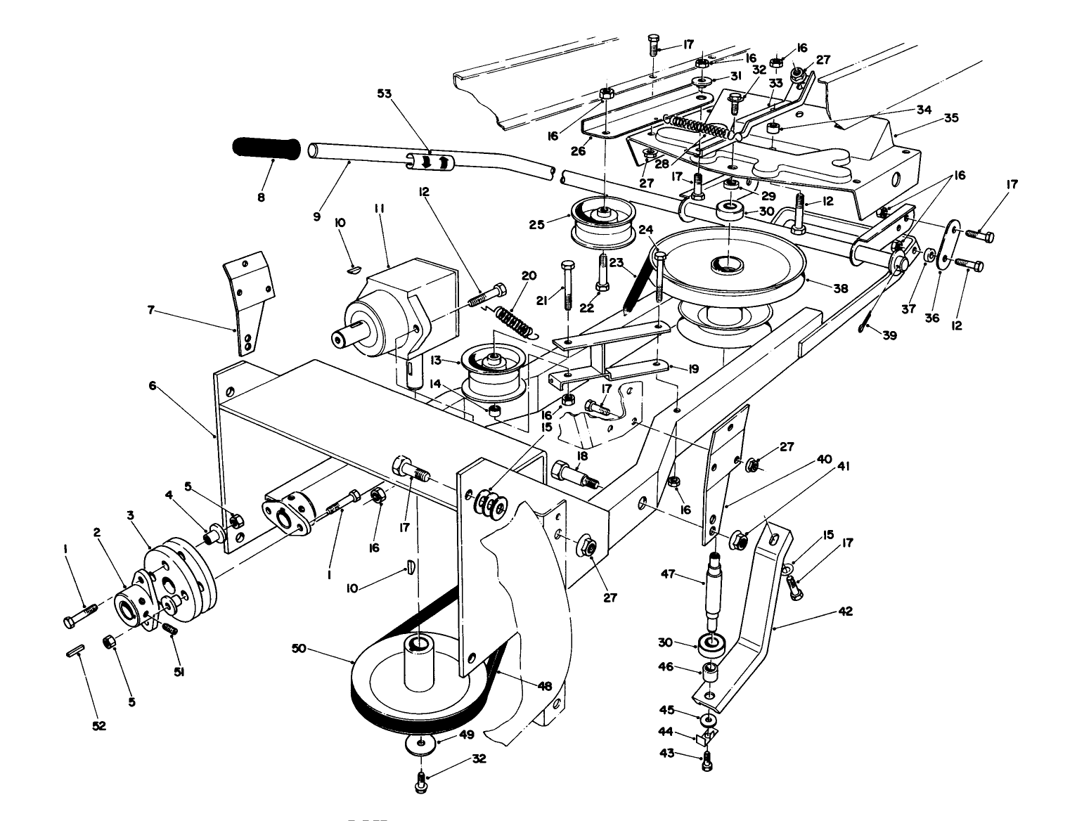 Frame & Pulley Assembly 36