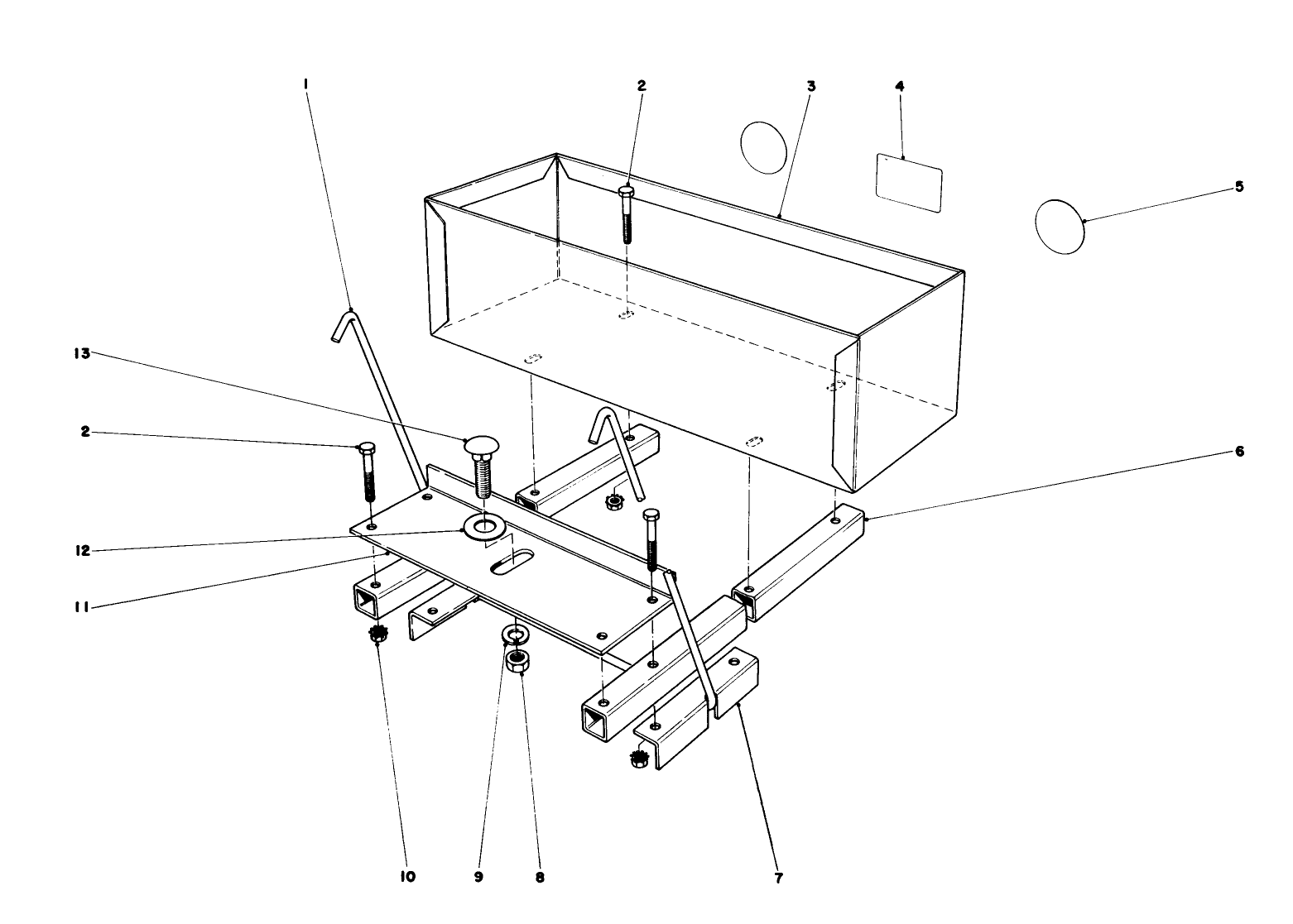 Weight Box Assembly Model No. 59138 (optional)