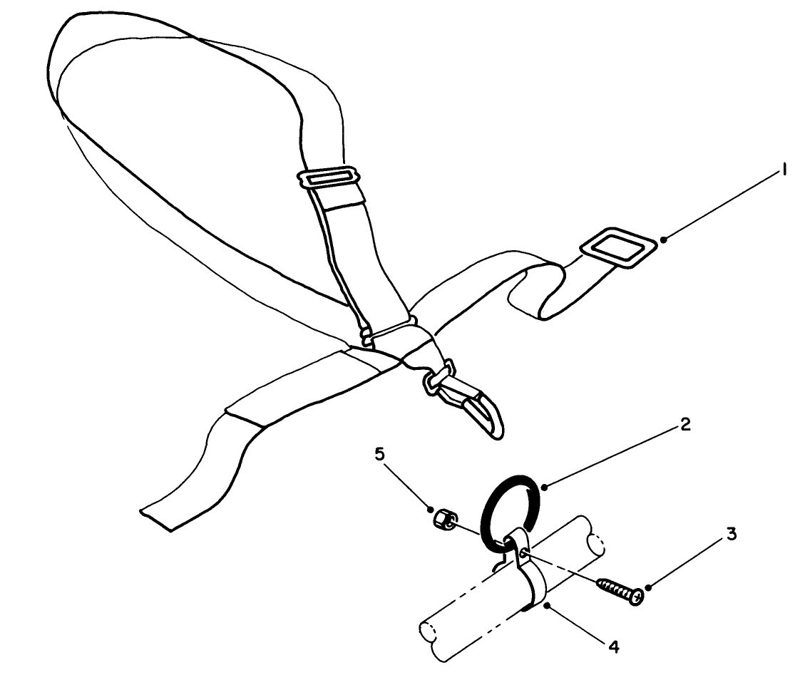 Deluxe Shoulder/belt Harness (optional)