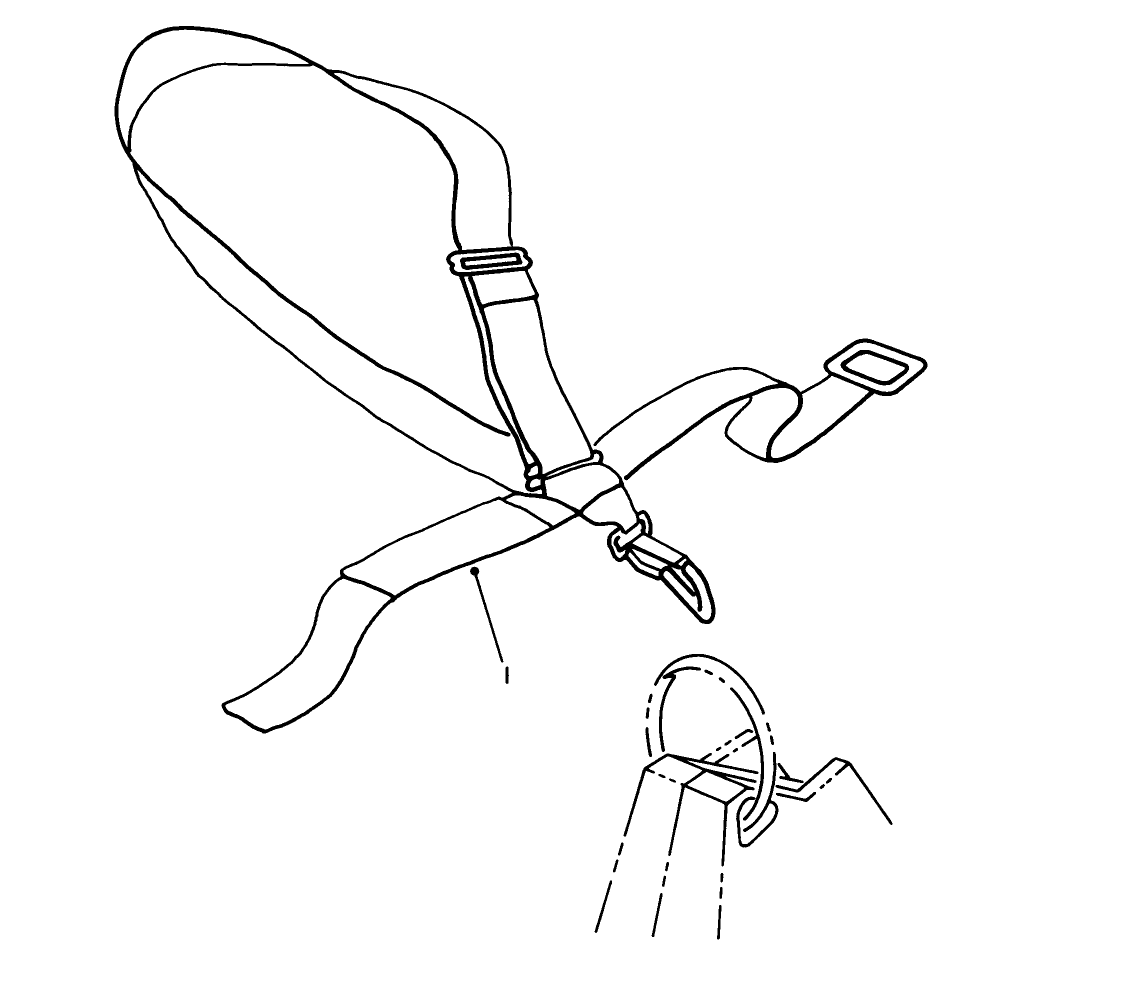 Deluxe Shoulder Belt Harness (optional)