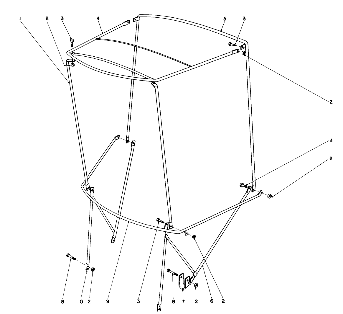 Snow Cab Assembly Model 42-3380 (optional)