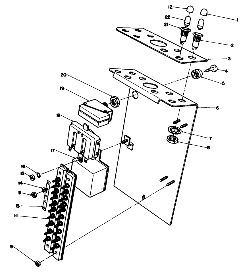 Steering Tower-Electrical Assembly