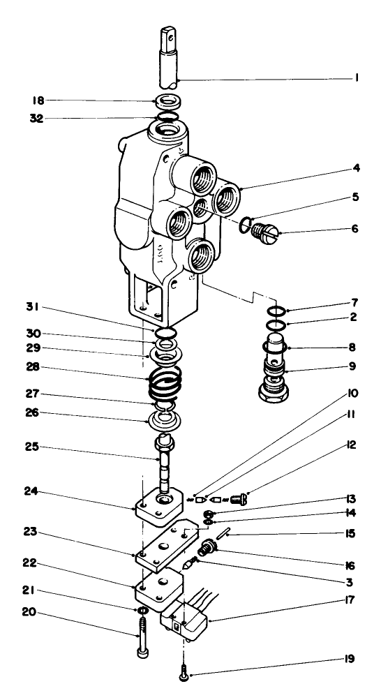Reel Control Valve Assembly No. 60-2850