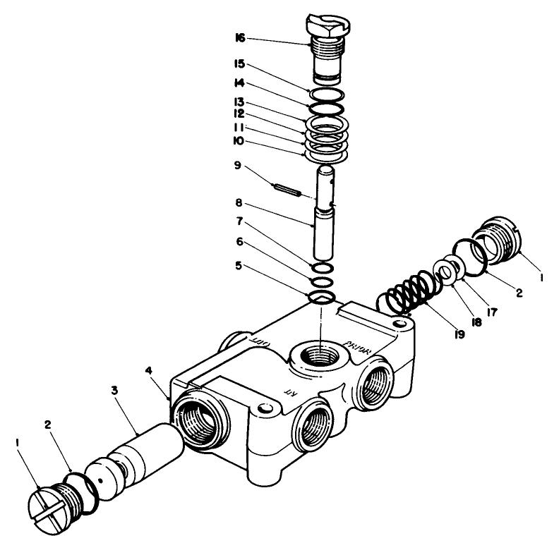 Priority Flow Control-Assembly No. 58-5490