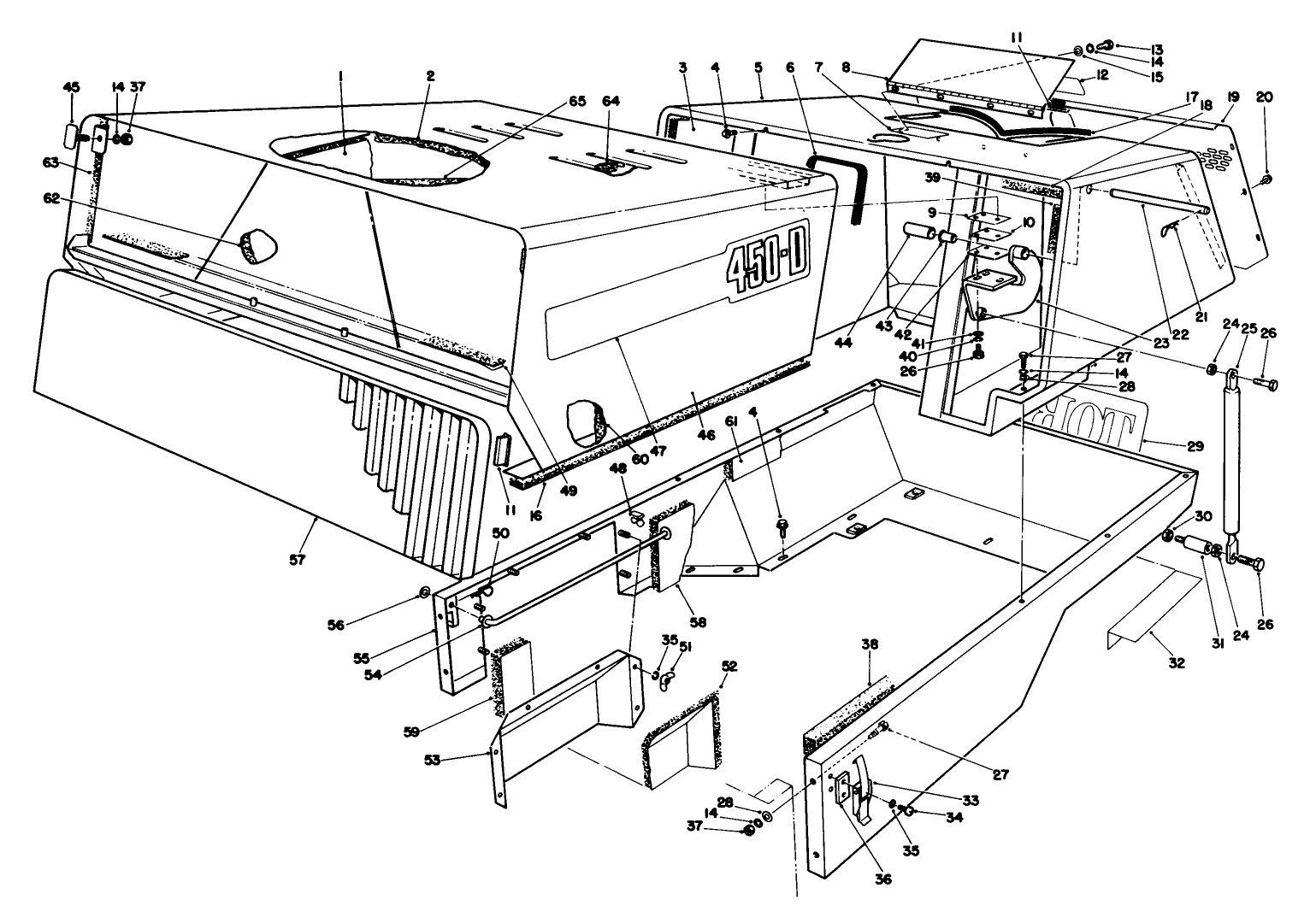 Front & Rear Canopy Assembly