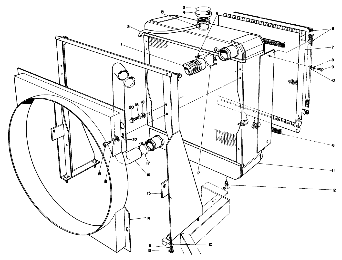 Radiator & Oil Cooler Assembly