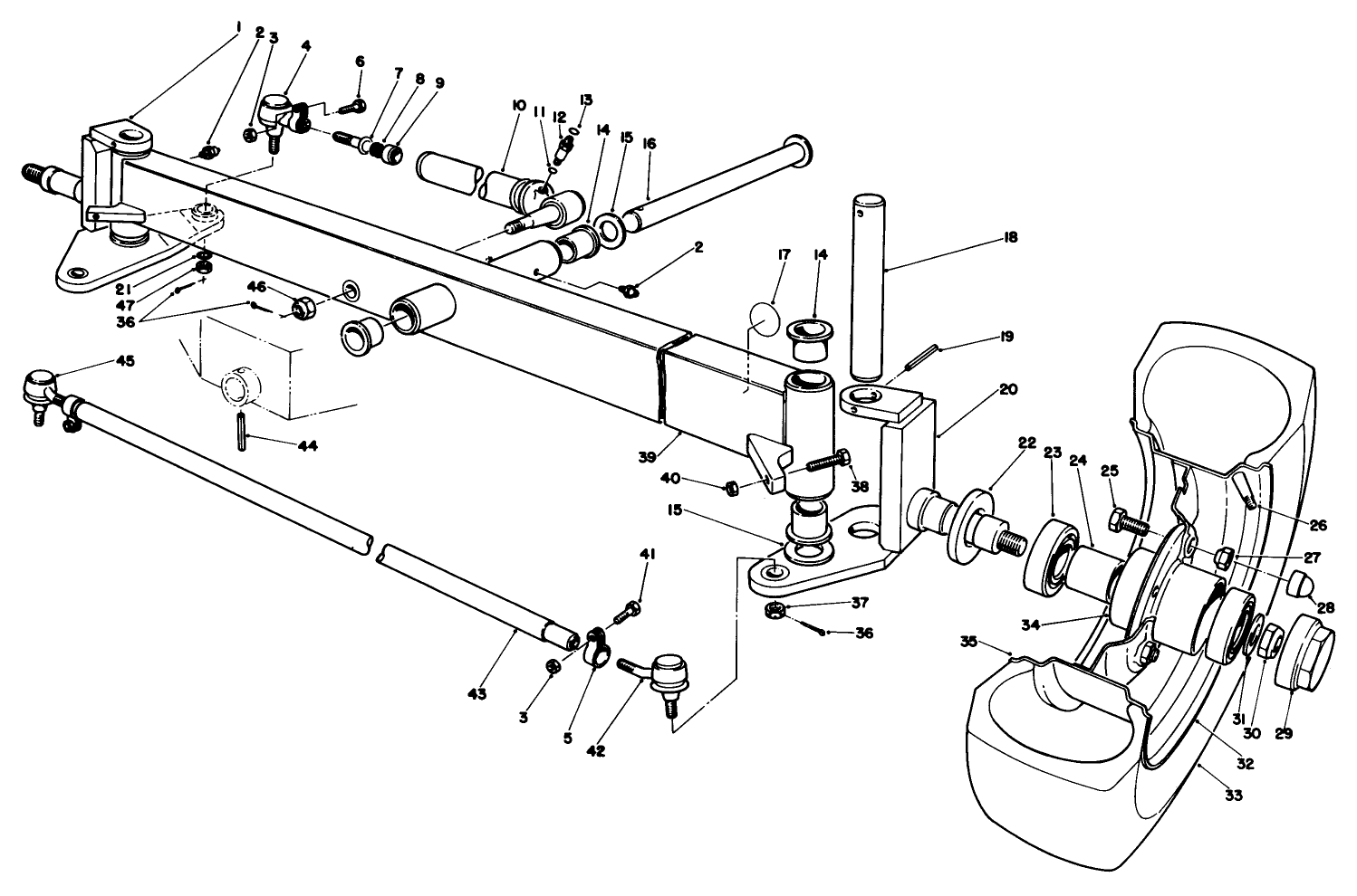 Steering Axle