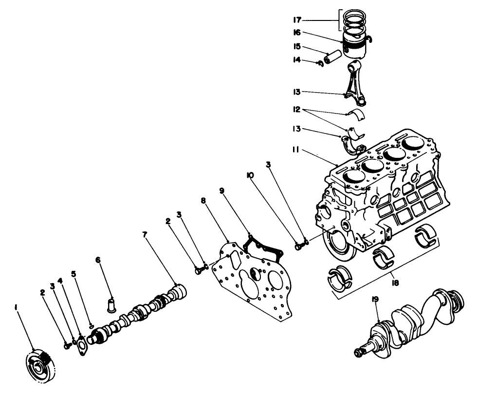 Short Block Assembly No. 58-5670