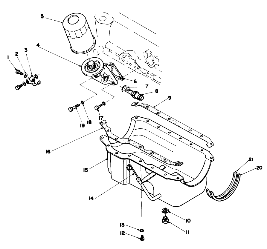 Oil Pan & Oil Filter
